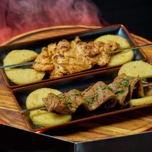 GRILLED CHICKEN THIGH SKEWER